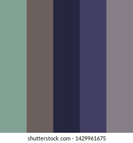 Summer color palette vector illustration.