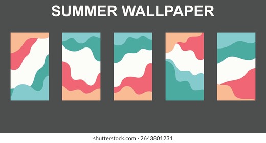 Summer Color Pastel Wallpaper Collection
