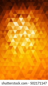 summer color polygon background. Triangle geometrical pattern. Vector illustration. Geometric design for business, brochure, flyer, presentation, wallpaper.