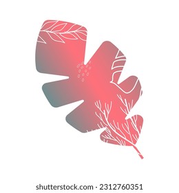 Summer colored background in an abstract figure. Poster design, flyer. Vector illustration.