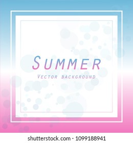Summer colorful background for your design, text. 
