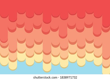 
summer colorful liquid vector background