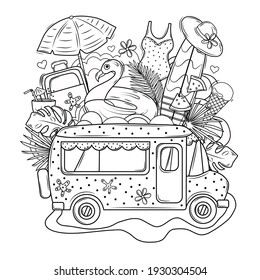 46+ fresh pict Adult Coloring Pages Travel / Adult Coloring Book ...