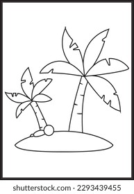 Summer Coloring Pages for Kids