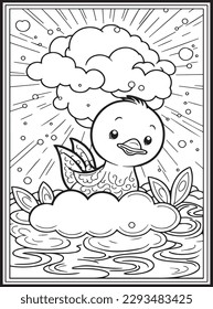 Summer Coloring Pages for kids