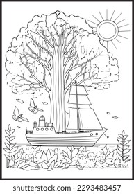 Summer Coloring Pages for kids