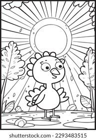 Summer Coloring Pages for kids