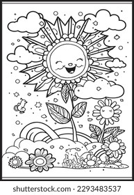 Summer Coloring Pages for kids