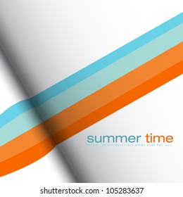 Summer colors - abstract vector background