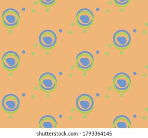 Summer. Colors. Pattern without seams.