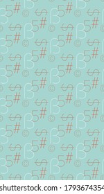 Summer. Colors. Pattern without seams.