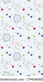 Summer. Colors. Pattern without seams.