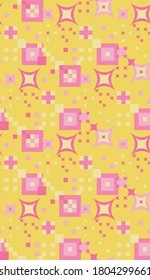 Summer. Colors. Pattern without seams.