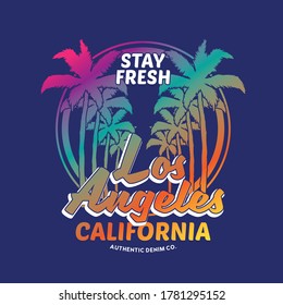 summer concept print design for tee as vector