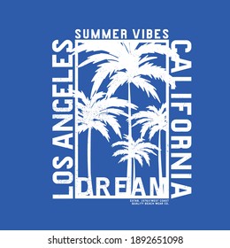 summer concept print design as vector