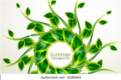 Summer conceptual background