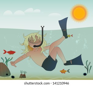 Summer, cool dip - Layered file