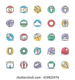 Summer Cool Vector Icons 2