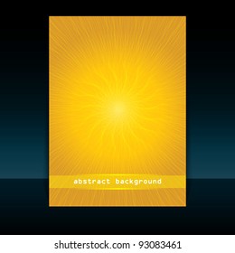 Summer cover design, vector