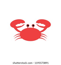 Summer Crab Icon Illustration Design