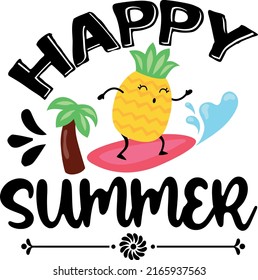 Summer crafts cutting files,Happy Summer, The design comes filled with many different themes