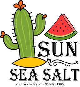 Summer crafts cutting files,Sun Sea Salt, The design comes filled with many different themes