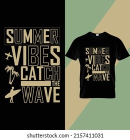 Summer custom T shirt Design 