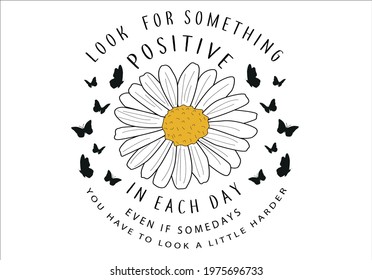 summer and daisy flower design vector