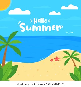 Designvorlagen für Sommertage