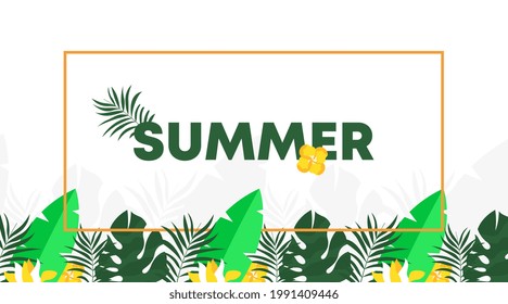 Sommertagshintergrund, Vektorgrafik
