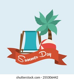 summer day design, vector illustration eps10 graphic 