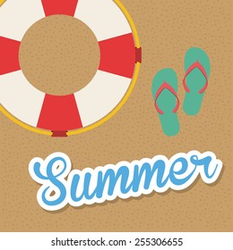 summer day design, vector illustration eps10 graphic 