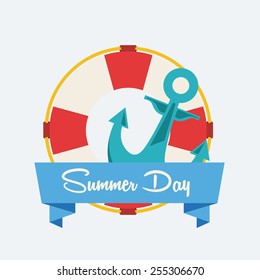 summer day design, vector illustration eps10 graphic 