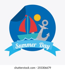 summer day design, vector illustration eps10 graphic 