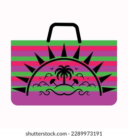 Summer day SVG Design  vector