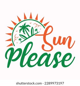 Vector de diseño SVG de verano