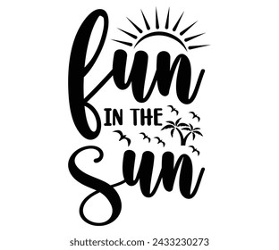 Summer Day Svg,Summer Retro, Calligraphy T-shirt Design,Sunshine Svg,CutFile,Instant Download,Eps File,