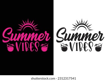 Summer day t shirt design