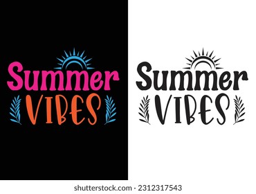 Summer day t shirt design