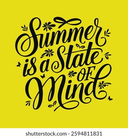 Summer day vector banner design