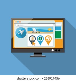 Summer deals. Vector Illustration