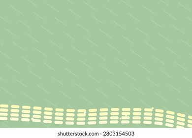 Summer deep atlantic abstract background featuring linear banded line stream with framed accents