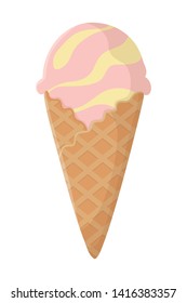 Summer and delicious ice cream design