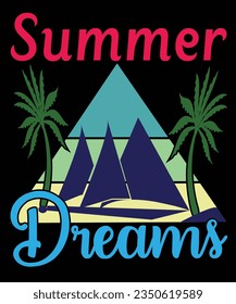 
A summer design is a creative concept or aesthetic that captures the essence of the summer season. It typically incorporates elements and colors associated with summer, such as bright and warm hues, 