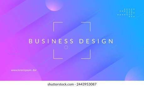 Summer Design. Curve 3d Texture. Pink Rainbow Frame. Vector Screen. Wavy Geometry Composition. Geometric Ui. Cool Landing Page. Purple Summer Design