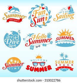 Summer Design Element