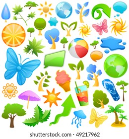 summer design element