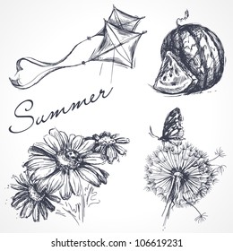 Summer design elements