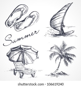 Summer design elements