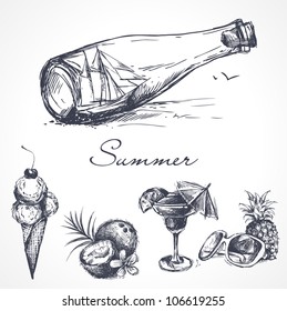 Summer design elements